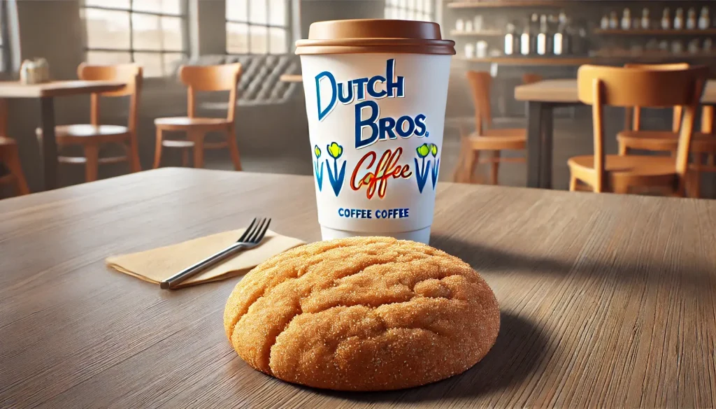 Dutch Bros Breakfast Menu Snickerdoodle Cookie