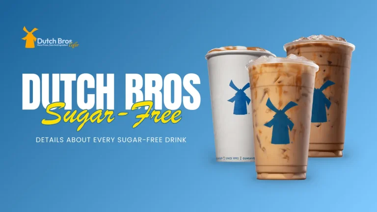 Dutch Bros Sugar-Free Menu