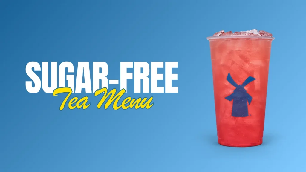 Dutch Bros Tea Sugar-Free Menu