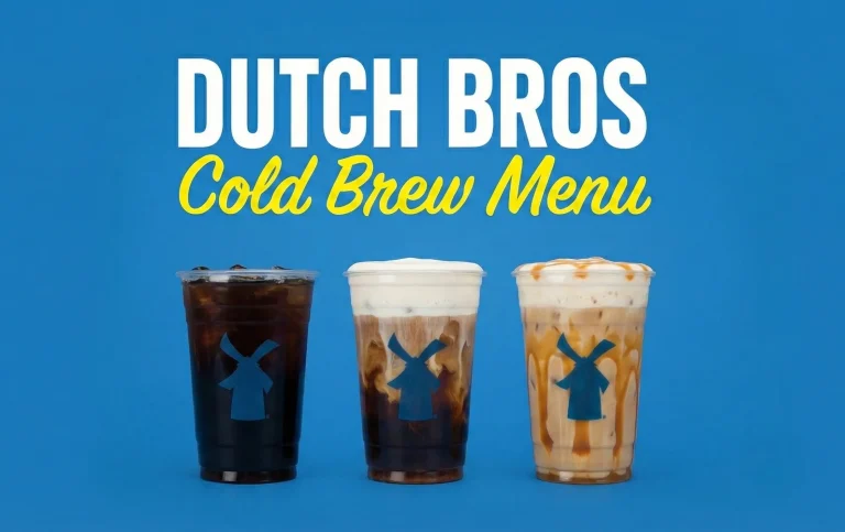 Dutch Bros Cold Brew Menu